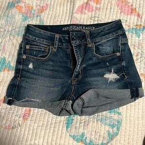 American eagle jean shorts
